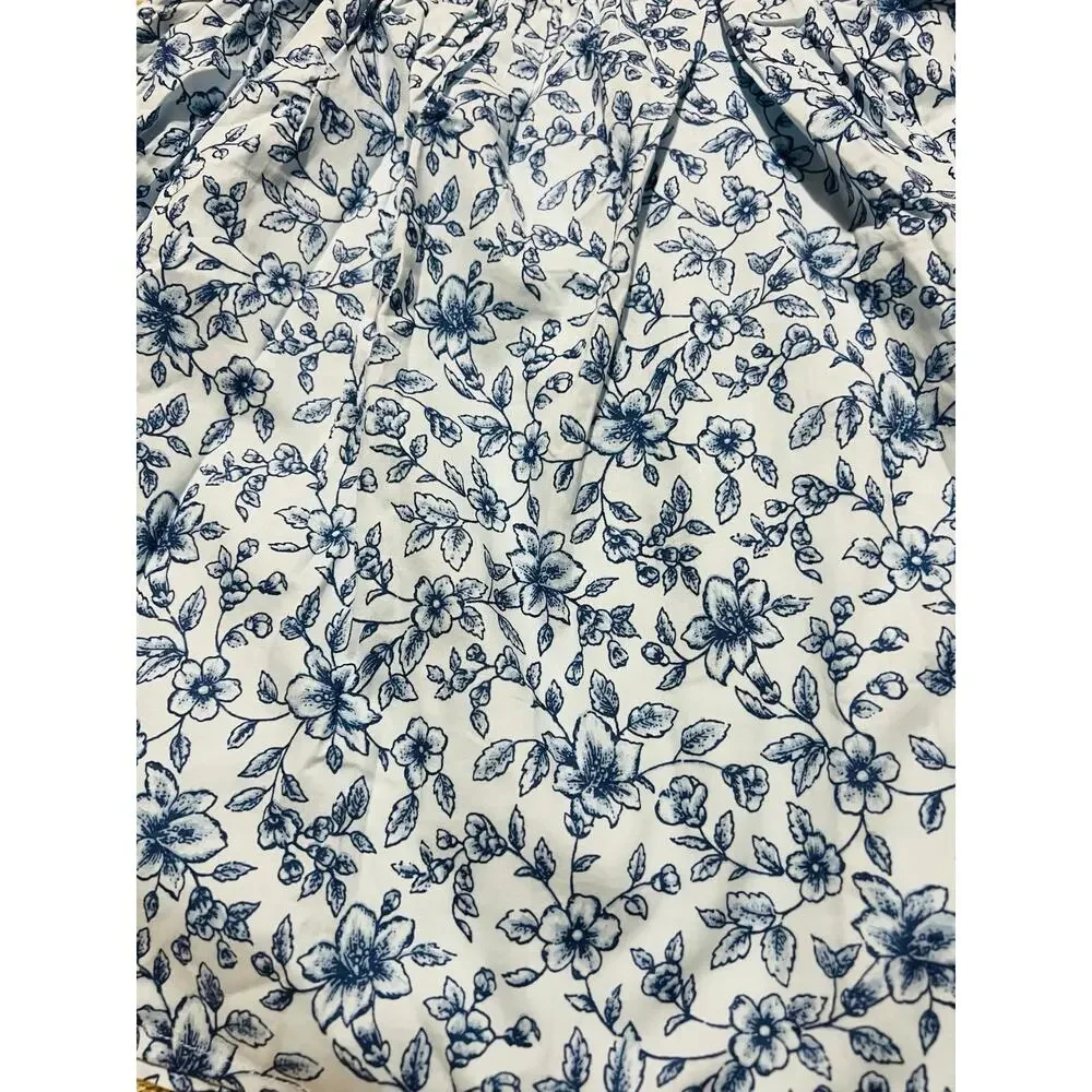 NWT❤️Janie and Jack The Grace Floral Smocked Puff Sleeve Dress sz12